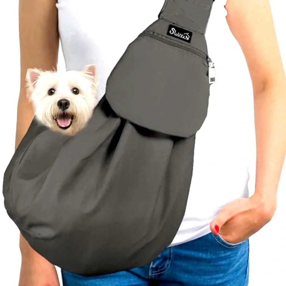 NWOT Olive color small pet carrier with padded strap safety buckle